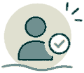 Background-checked team badge