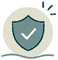 Insured and bonded badge